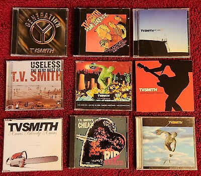 #ad TV Smith CD lot The Adverts One Chord Wonders Gary Gilmore#x27;s Eyes British punk $69.99