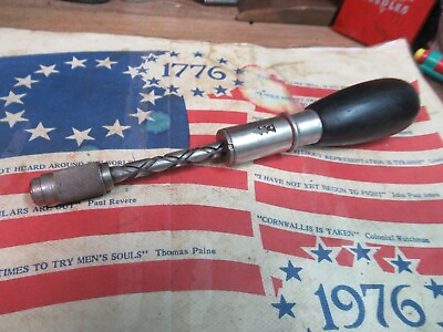 #ad Vintage STANLEY Yankee Handyman Push Drill Screwdriver No. 133H NORTH BROS USA $18.99