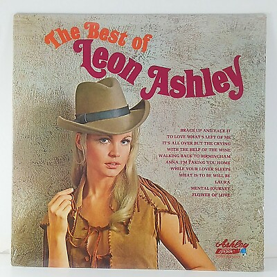#ad The Best Of Leon Ashley LP Record Album 1970 STILL SEALED Country Music Laura $14.99