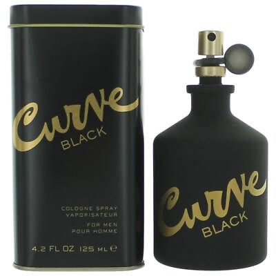 #ad Curve Black by Liz Claiborne 4.2 oz Cologne Spray for Men $25.83