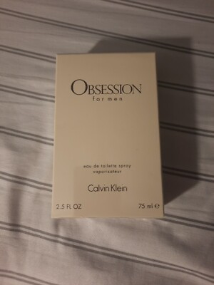 #ad #ad Calvin Klein Obsession for Men Eau de Toilette Spray 2.5 Fl. Oz. New Sealed $22.99