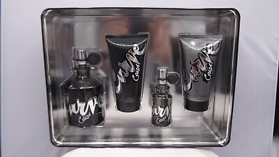 CURVE CRUSH BY LIZ CLAIBORNE 4PCS GIFT SET FOR MEN NEW IN GIFT BOX $44.00