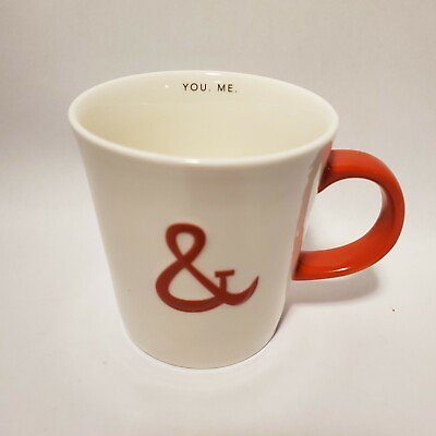 #ad Starbucks 2013 You amp; Me Valentines Coffee Mug Red White 12 oz. $12.95