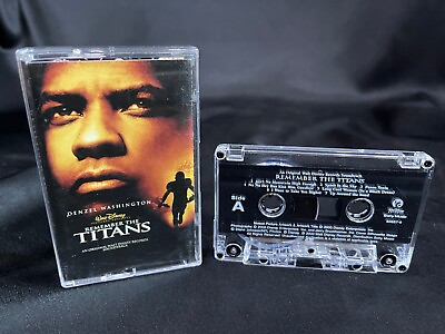 #ad Remember The Titans Original Motion Picture Soundtrack Film Cassette Tape 2000 $15.15