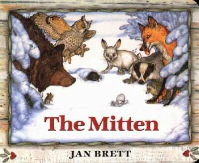 #ad The Mitten Board book By Brett Jan GOOD $3.59