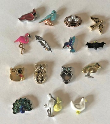#ad Origami Owl Bird Charms Free Shipping BUY 4 GET FREE CHARM $6.99