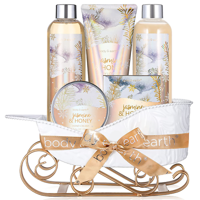 #ad Christmas Gifts for Women Bath and Body Christmas Gift Sets with Jasmine amp; for $36.08