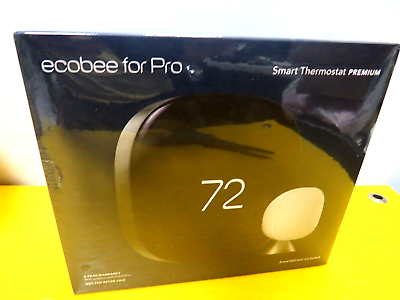 #ad New sealed Ecobee For Pro Smart Thermostat Premium w SmartSensor EB STATE6P 01 $169.94