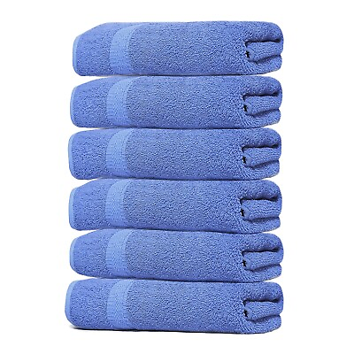 #ad Soft Textiles Luxury Bath Towels Pack of 4 27x54 Inches Cotton Soft 600 GSM $26.99