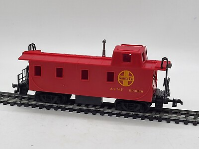 #ad HO Scale Bachmann Caboose Santa Fe ATamp;SF Red #999628 Built Excellent Cond. $6.39
