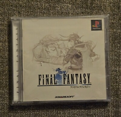 #ad Final Fantasy 1 Sony PlayStation 1 PS1 Japan NTSC J Import $24.99