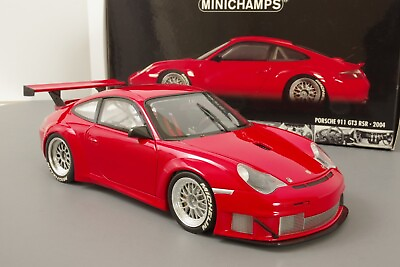 #ad 1 18 Minichamps Porsche 996 911 GT3 RSR 2004 Red $155.00