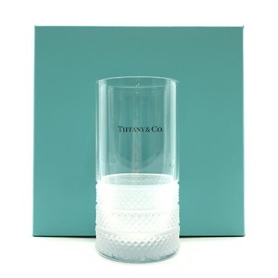 #ad Tiffany amp; Co. Diamond Point glass rocks glass. $210.00