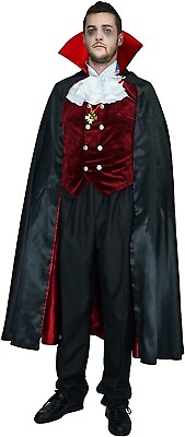 #ad Adult Men#x27;s Halloween Gothic Vampire Costume for 16 year and above Free Shipping $143.99