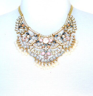 #ad Vintage necklace Bib necklace Statement necklace Wedding necklace Necklace $25.00
