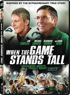 #ad When the Game Stands Tall DVD $3.99
