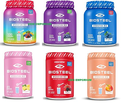 #ad Biosteel Hydration Mix Sport Drink Powder Sugar Free Essential Electrolyte $29.95