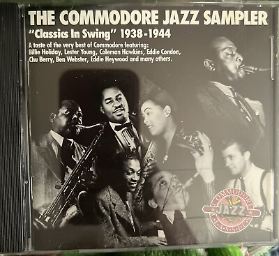 #ad The Commodore Jazz Sampler: Classics in Swing by Various Artists CD 1988... $3.91
