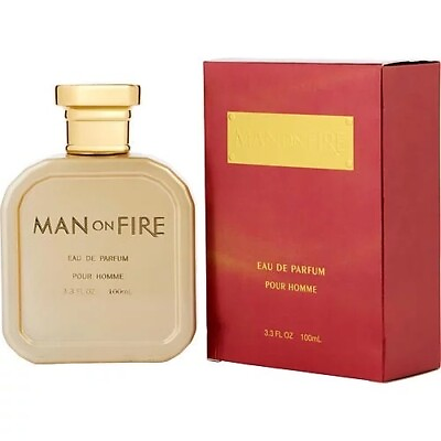 #ad MAN ON FIRE by YZY PERFUME MEN EAU DE PARFUM SPRAY 3.4 OZ $19.04