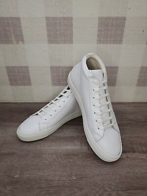 #ad Supply Lab Men#x27;s Lexington Casual High Top Shoes Size 10 White New ✅ $41.39