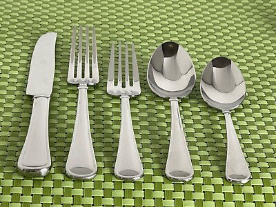 #ad Reed amp; Barton MENDON Stainless Glossy Outline Smart Choice Flatware B158VG $14.50