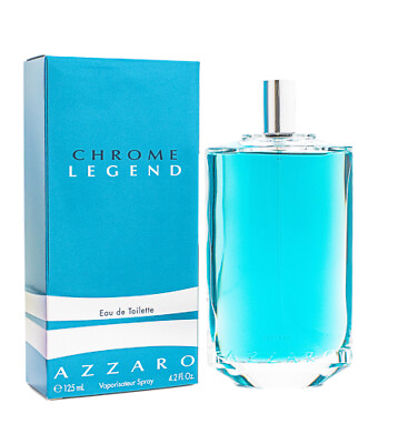 Chrome Legend by Azzaro Cologne for Men 4.2 oz New In Box $29.28