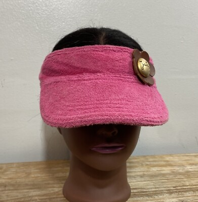 #ad Juicy Couture Visor Hat Pink $29.99