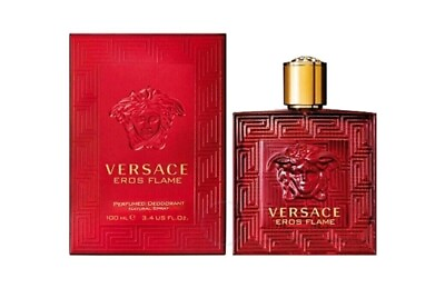Versace Eros Flame by Versace 3.4 oz EDP Cologne For Men New US $36.99