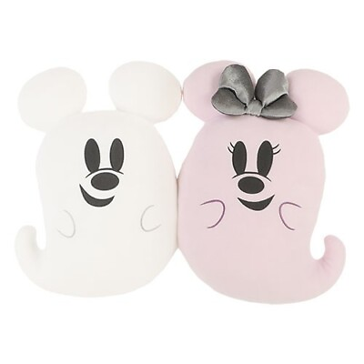Tokyo Disney Resort Halloween 2023 Ghost Cushion Mickey Minnie Gift New JP $62.50