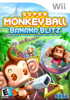 #ad Super Monkey Ball: Banana Blitz Wii Game $2.47