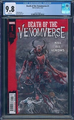 #ad Death of the Venomverse #1 CGC 9.8 1st Symbiote Six Marvel 2023 Barends Cvr A $44.99