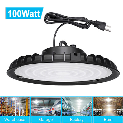 #ad 100W Led UFO High Bay Light Industrial Commercial Factory Warehouse Shop Light $19.61