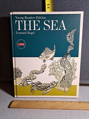 #ad Young Readers Edition Time Life The Sea Leonard Engel Book 1967 #2270LB3 $15.00