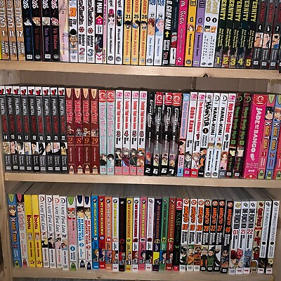 #ad Mixed Manga Lot $4.99 Each Assorted English Shonen Jump Viz BUY MORE SAVE MORE $4.99
