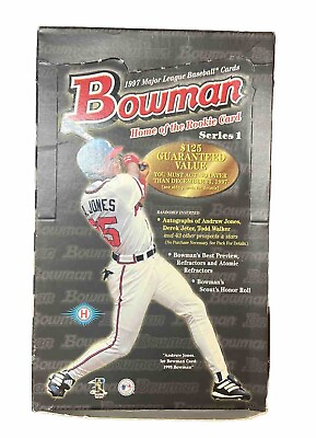 #ad 1997 Bowman Series 1 MLB Baseball FACTORY SEALED BOX Find Adrian Beltre #194 RC $149.99