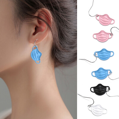 #ad Girl Hook Earrings Ear Stud Lady Earrings Dangle Drop Cute Funny Korean Style $0.99
