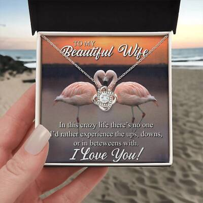 #ad To My Wife Necklace Gift For Wife Wife Anniversary Gift Birthday Gift For Her $53.97