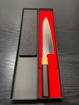 #ad Yu Kurosaki Gyuto Chef#x27;s Knife 210mm R2 SG2 Hammered Damascus W BOX $525.00