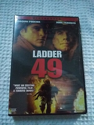 #ad Ladder 49 DVD 2005 Widescreen John Travolta NEW Sealed Free Shipping $17.99
