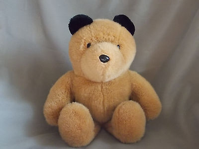 #ad Eden Toys Plush Bear Tan Stuffed Animal Toy 14quot; Head to Toe 1988 $39.00