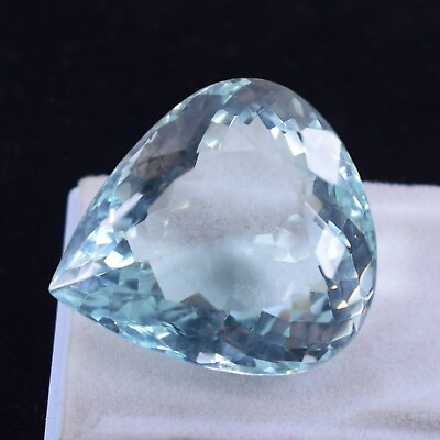 #ad Natural Pear Shape 154.80 Carat EGL Certified Brazilian Blue Topaz Gemstone $16.87
