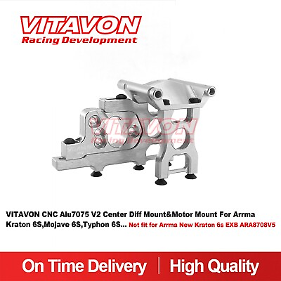 #ad VITAVON CNC Alu7075 V2 Center Diff Mountamp;Motor Mount For All Arrma 6S $70.00