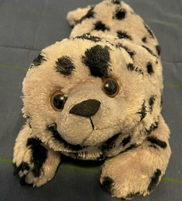 #ad Wild Republic Harbor Seal Plush Baby Pup Gray Spotted Stuffed Animal 14quot; $14.95