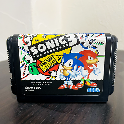 #ad Sonic The Hedgehog 3 Sega Mega Drive 1994 Japanese Version 670 4310 Action $40.00