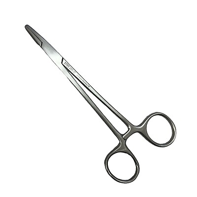 #ad Crile Murray Needle Holder 6quot; Straight Serrated Jaws Premium Stainless $18.99