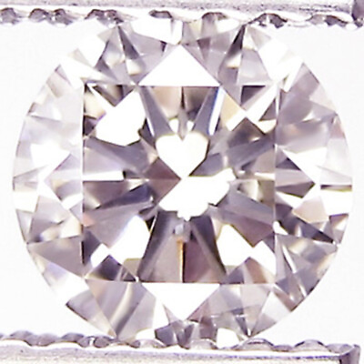 #ad UNTREATED PINK DIAMOND 100% NATURAL FAINT PINK DIAMOND RARE SPARKLING ROUND CUT $215.00