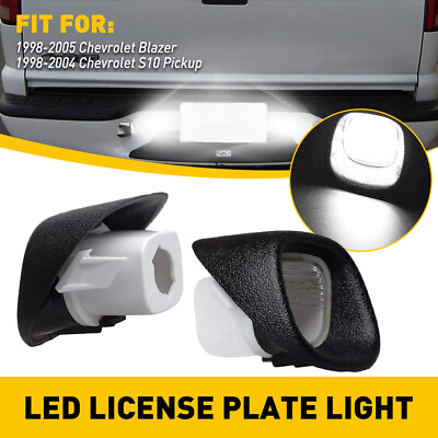 #ad LED License Plate Light Tail Assembly Lamp For Blazer GMC Sonoma 35916 Chevrolet $14.08