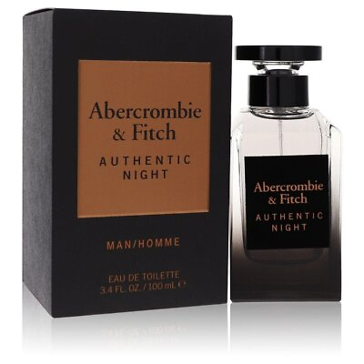 #ad Abercrombie amp; Fitch Authentic Night Eau De Toilette Spray 3.4 oz $41.15