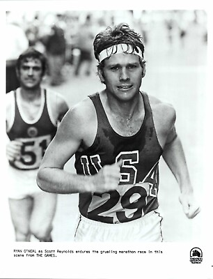 #ad Ryan O’Neal as Scott Reynolds Marathon Race in the Games 1970 Still 8x10 Photo $9.99