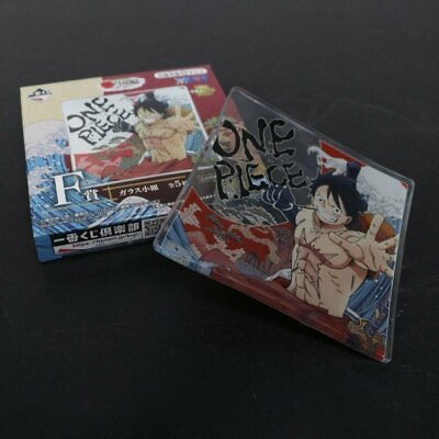 #ad One Piece Wa no kuni Vol.1 Prize F BANDAI Ichiban kuji Glass Plate Set Lot Of 5 $79.42